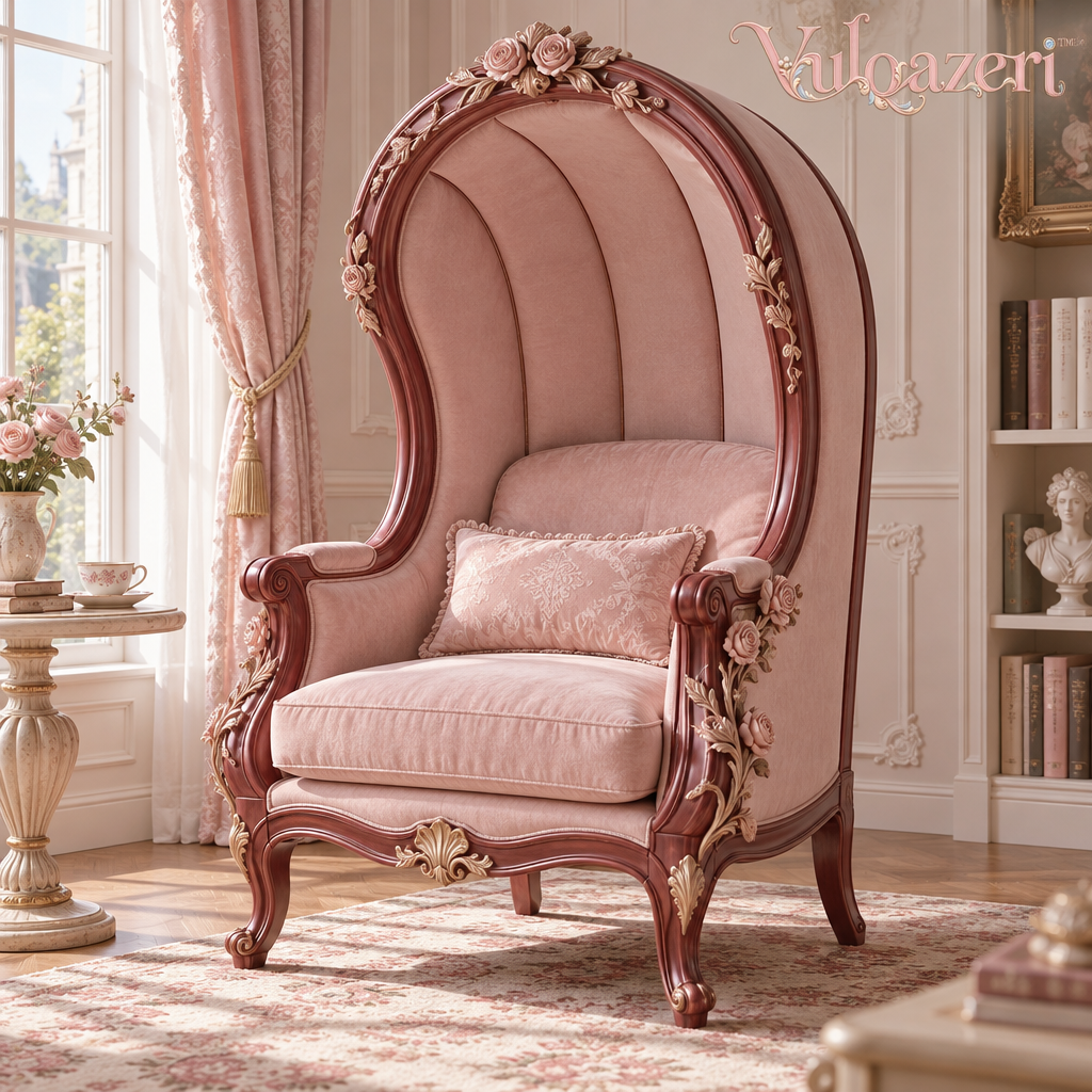 Vulqazeri Rose Canopy Accent Chair view 1